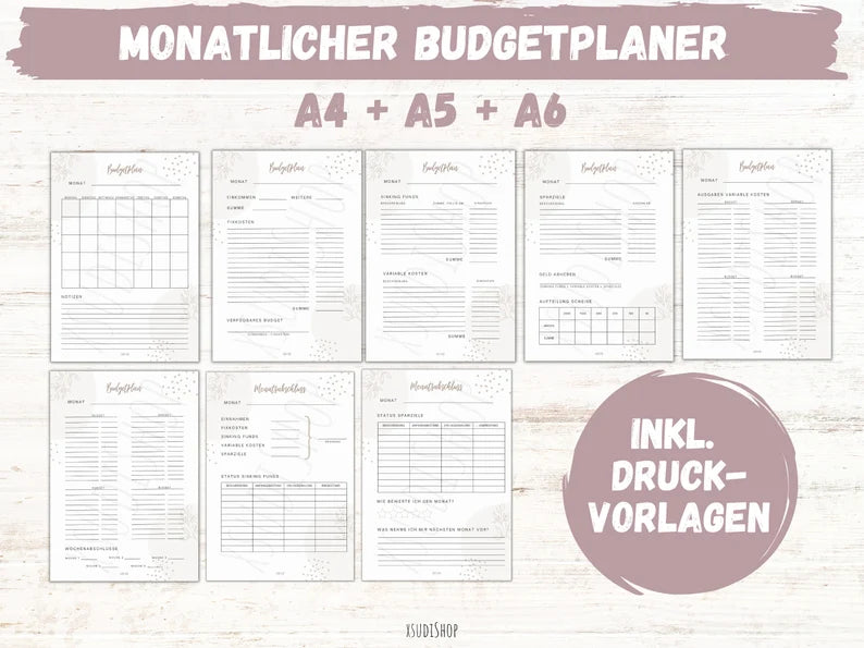 Monthly Budget Planner