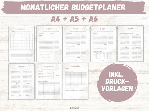 Monthly Budget Planner